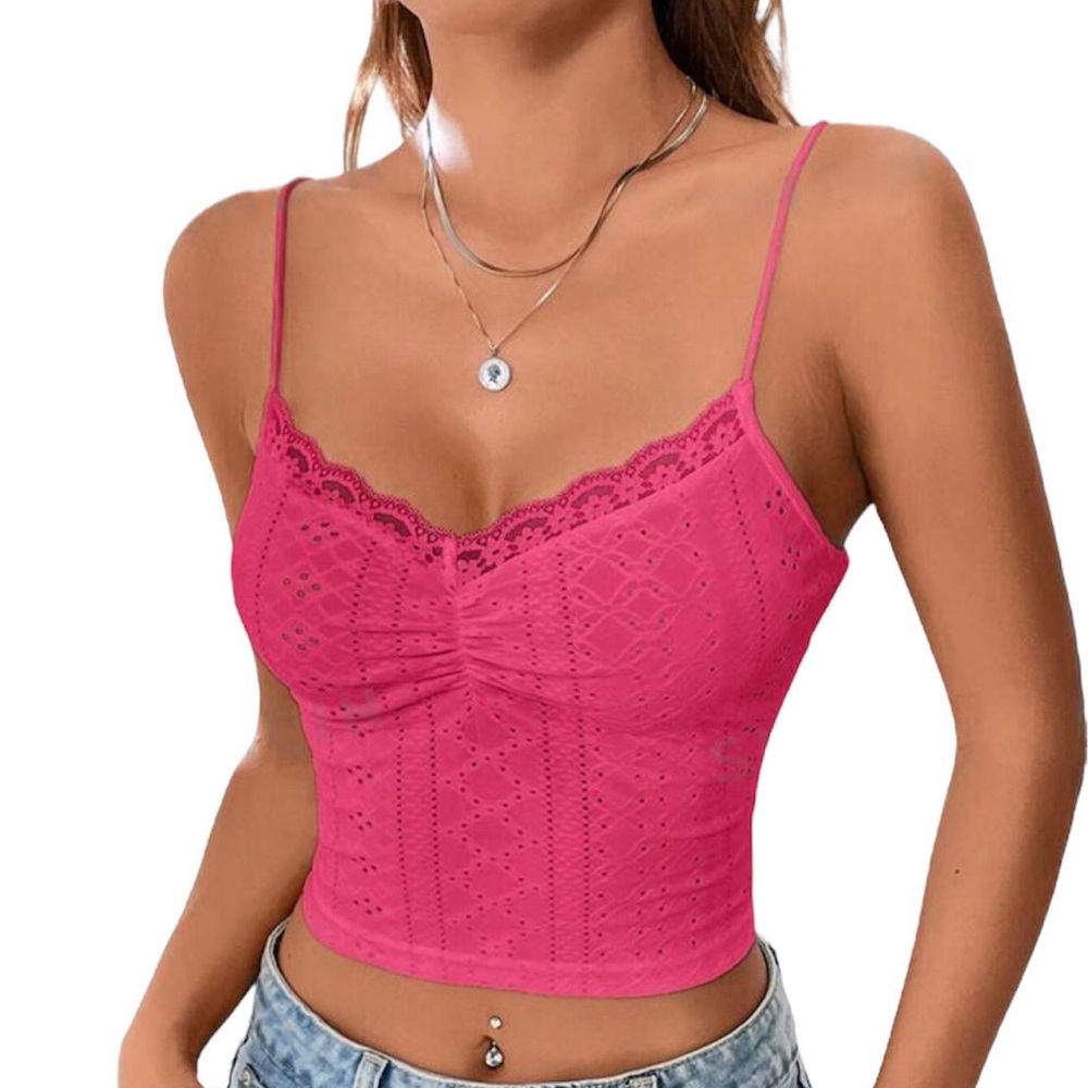 Womens' Pleated Knitted
Camisole Tank Top